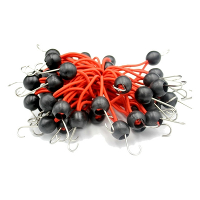 GUMKI DO PLANDEK Z HACZYKIEM - DŁUGOŚĆ 20CM - 10 SZTUK