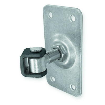 ZAWIAS REGULOWANY M20 Z SZYLDEM 120x85 (JARZMO NIEOCYNKOWANE)