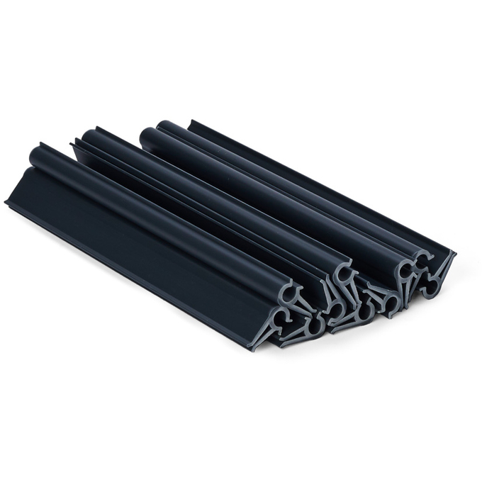 Roppie　0516 Klipsy montażowe WDB PLAST® PREMIUM LINE 19cm - Antracyt